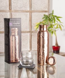 Kupferflasche 900 ml, Blume des Lebens